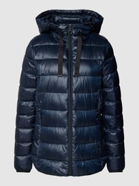 Gewatteerd jack met capuchon van Esprit Blauw / turquoise - 17