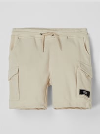 Sweatshorts mit Cargotaschen von Jack & Jones Weiß - 14