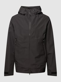 Jacke mit Reißverschlusstaschen Modell 'BASIL' von Didriksons Grau / Schwarz - 3