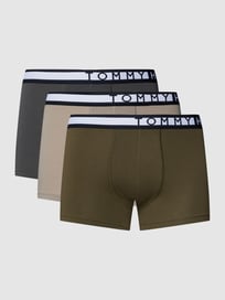 Trunks mit elastischem Logo-Bund im 3er-Pack von Tommy Hilfiger Grün - 9