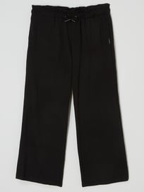 Schlupfhose mit Tunnelzug von Garcia Grau / Schwarz - 42