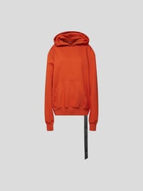 Hoodie mit Label-Applikation von Rick Owens Orange - 21