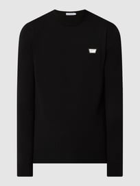 Pullover aus Viskosemischung von Antony Morato Grau / Schwarz - 48
