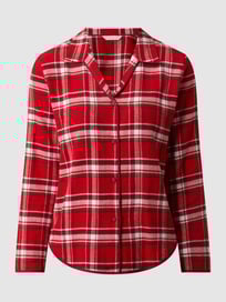Pyjama-Oberteil aus Flanell Modell 'Robyn' von Cyberjammies Rot - 41