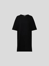 Sweatkleid mit Galonstreifen von Stella Mc Cartney Grau / Schwarz - 12