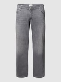 Jeans im 5-Pocket-Design Modell 'GLENN' von Jack & Jones Plus Grau / Schwarz - 8