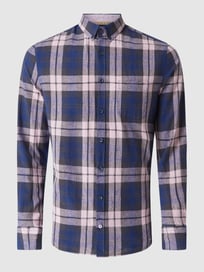 Regular Fit Leinenhemd  von Colours & Sons Lila - 28