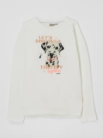 Longsleeve mit Print von Garcia Weiß - 47