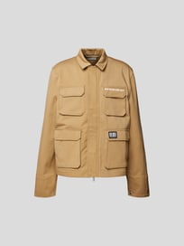 Hemdjacke mit Label-Detail von VTMNTS Weiß - 37