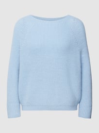 Gebreide pullover met ronde hals, model 'XENO' van Weekend Max Mara Blauw / turquoise - 12
