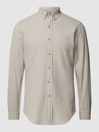 Slim Fit Freizeithemd mit Button-Down-Kragen von Polo Ralph Lauren Grau / Schwarz - 21
