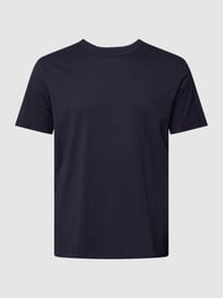 PLUS SIZE T-shirt met ronde hals van S.Oliver Plus Blauw / turquoise - 10
