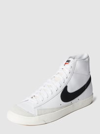 High Top Sneaker aus Leder Modell 'Blazer' von Nike Weiß - 10