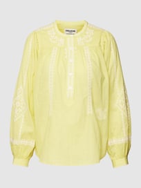 Blouseshirt met structuurpatroon van Zadig & Voltaire Geel - 26