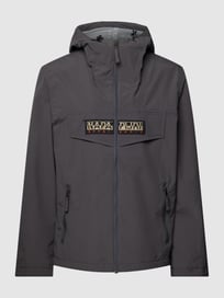 Jack met labelstitching van Napapijri Grijs / zwart - 31