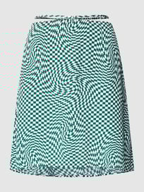Minirok met sierband, model 'CHECKERBOARD' van Tommy Jeans Groen - 11