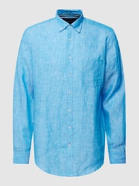 Freizeithemd mit Button-Down-Kragen von Christian Berg Men Blau / Türkis - 22