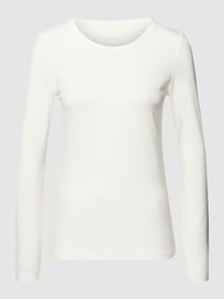 Longsleeve mit Rundhalsausschnitt von Tom Tailor Weiß - 36