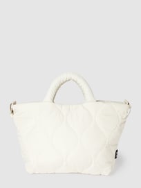 Handtas met labeldetails van Marc O'Polo Wit - 28