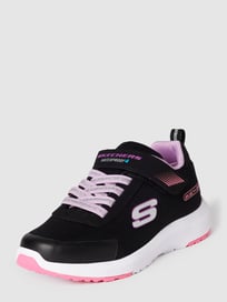 Wasserfeste Sneaker mit Label-Prints Modell 'DYNAMIC TREAD' von SKECHERS Grau / Schwarz - 5