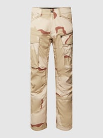 Cargobroek met camouflagemotief, model 'Rovic' van G-Star Raw Wit - 48