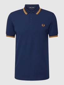 Poloshirt met geborduurd logo, model 'FRED' van Fred Perry Blauw / turquoise - 39