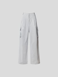 Cargohose mit Eingrifftaschen von Tibi Grau / Schwarz - 23