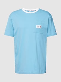 T-Shirt mit Label-Patch von Tommy Jeans Blau / Türkis - 23