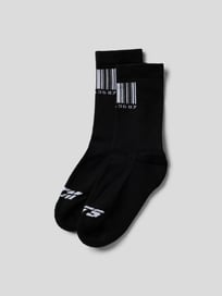 Socken mit Label-Details von VTMNTS Grau / Schwarz - 12