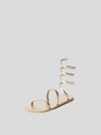Sandalen in Glanz-Optik von Ancient Greek Sandals Grau / Schwarz - 15