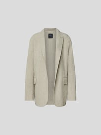 Blazer aus Woll-Kaschmir-Mix von Theory Weiß - 6