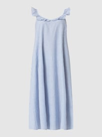 Midikleid mit Streifenmuster Modell 'Allie' von Only Blau / Türkis - 33