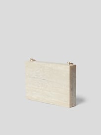 Handtasche in rechteckiger Form von Gia Borghini Weiß - 3