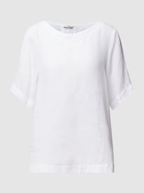 Blouse met ronde hals, model 'Gigi' van 0039 Italy Wit - 8