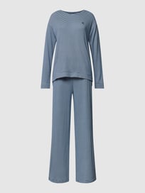 Pyjama mit Streifenmuster von Lauren Ralph Lauren Weiß - 17