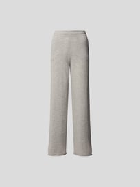 Hose aus Kaschmir   von LouLou Studio Grau / Schwarz - 24