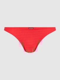 String mit Stretch-Anteil Modell 'Check Line' von Bruno Banani Rot - 40