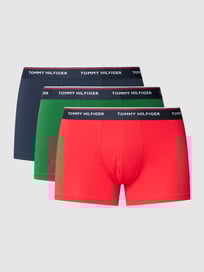Trunks mit Label-Details im 3er-Pack von Tommy Hilfiger Rot - 26