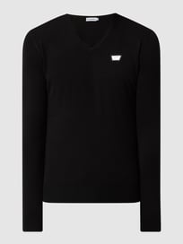 Pullover aus Viskosemischung von Antony Morato Grau / Schwarz - 17