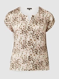 T-shirt met tuniekkraag  van More & More Groen - 38