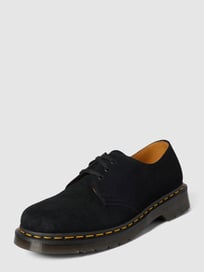Veterschoenen van leer, model '1461' van Dr.Martens Grijs / zwart - 23