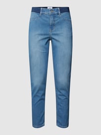 Slim Fit Jeans mit elastischem Bund Modell 'ORNELLA' von Angels Blau / Türkis - 47