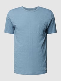 T-Shirt mit Brusttasche von Marc O'Polo Blau / Türkis - 17