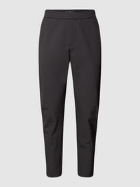 Sweatpants met labeldetail, model 'Jax' van BOSS Green Grijs / zwart - 8