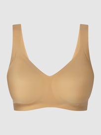 Bralette mit wattierten Cups Modell 'Zero Feel' von Sloggi Weiß - 33
