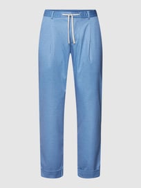 Anzughose mit Strukturmuster von MCNEAL Blau / Türkis - 39