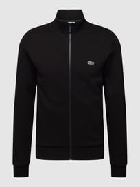Sweatjacke mit Stehkragen von Lacoste Grau / Schwarz - 39