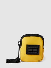 Earphone pouch met labelpatch van Tommy Jeans Geel - 8