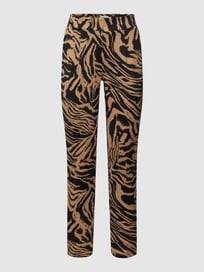 Stoffhose mit Allover-Muster Modell 'KATE' von ICHI Braun - 19