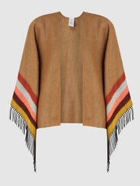 Poncho met gerecycled katoen  van Fraas Bruin - 33